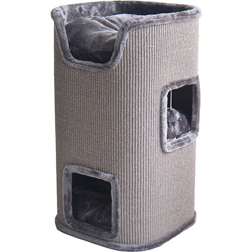 Boon Krabmeubel/ Krabton van Sisal Met 3 Slaapplaatsen - 75x43x43 cm - Verkrijgbaar in 3 kleuren