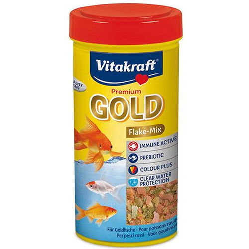 Vitakraft gold voor koudwatervissen 250 ml