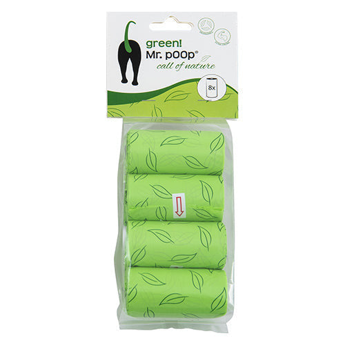 Mr. Poop Navulling poepzakjes in verschillende kleuren