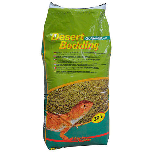Lucky Reptile Desert Bedding golden yellow