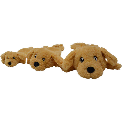 Klassisches Hundespielzeug von Animal Boulevard – Woofles Plüschtier Flattie Golden Retriever – Erhältlich in 3 Größen