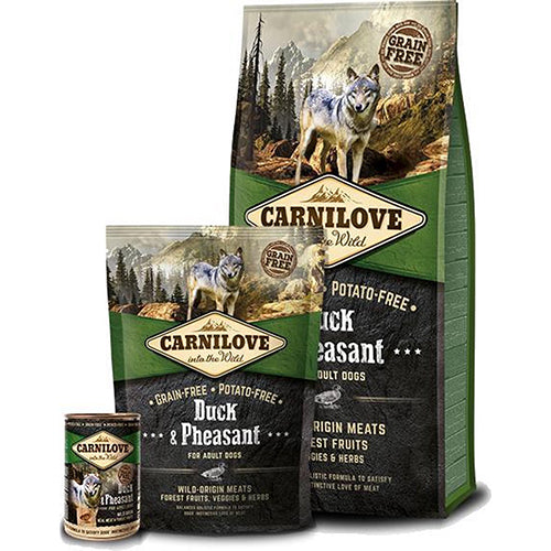 Carnilove adult eend en fazant 1,5 - 12 kg