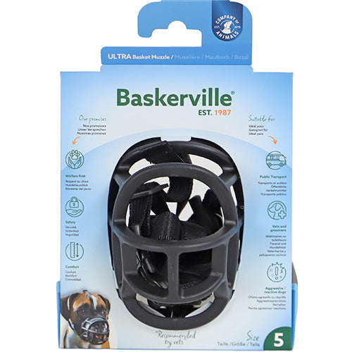 Company of Animals Baskerville Ultra Muzzle Muilkorf/Muilband - Verkrijgbaar in 6 maten