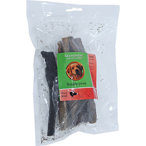 Natuurlijke Snack Rund - Runderpens verkrijgbaar in 80, 250 en 1000 gram