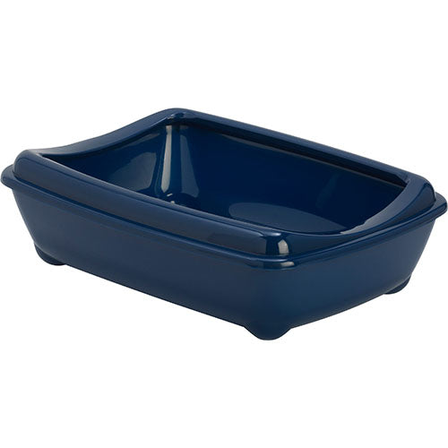 Moderna Katzentoilette mit Rand – Maße: 42 x 31 x 13 cm – Erhältlich in 3 Farben