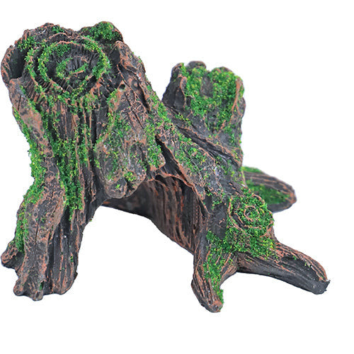 Boon Aqua Deco Ornament Baumstumpf mit Durchgang 11×9x9 cm