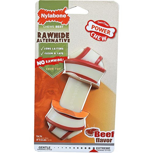 Nylabone dura chew harde bijters Rawhide beef