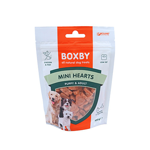 Proline Puppy Boxby Mini Hearts - Hondensnacks - 100 g