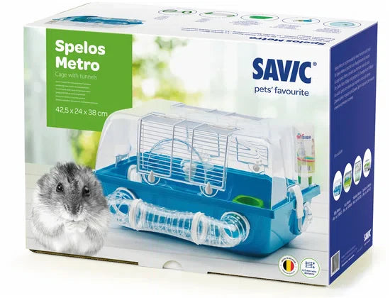 Savic Dwerghamsterkooi Spelos - 42,5 x 25 x 38 cm