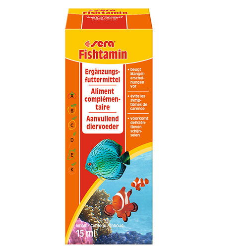 sera Fishtamin - extra Vitamine - 15 - 100 ml