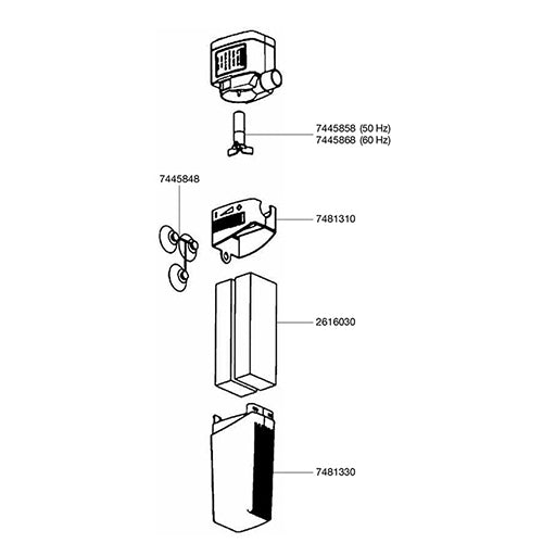Eheim Binnenfilter Miniup 30 liter