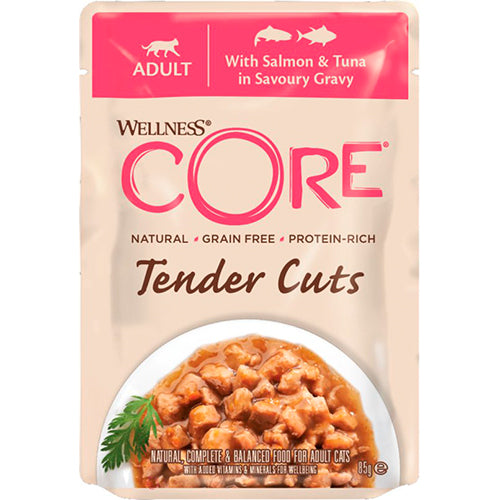 Wellness Core kattenvoeding - natvoer in zakje - 1 x 85 gram