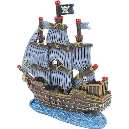 Boon Aqua Deco Gezonken Piratenschip Gekleurd - 25x25x7 cm
