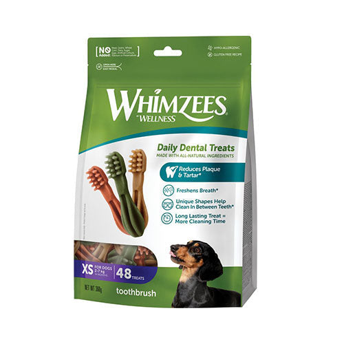Whimzees tandenborstel assorti in valuebag
