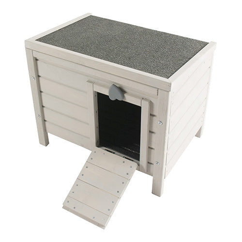 Grizo Konijnenhok Raoul - White Wash - 53x37.5x46cm