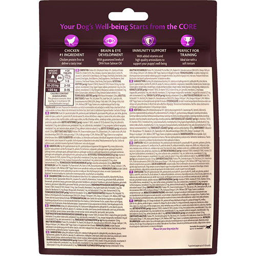 Well Core Hond Treats Snack-Kip/Bessen-0.17kg