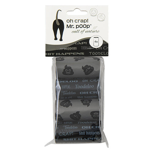 Mr. Poop Navulling poepzakjes in verschillende kleuren