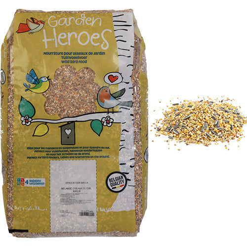 Vogelvoer Garden heroes strooivoer 5 - 20 kg