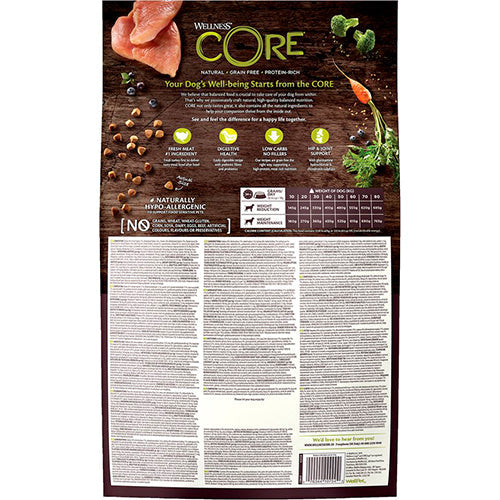 Wellness Core Grain Free Dog Healty Weight Kalkoen - Hondenvoer - 10 kg