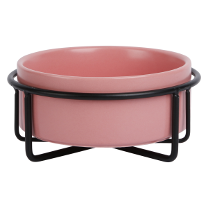 Jack and Vanilla keramische voerbak metalen stand Bon Appetit