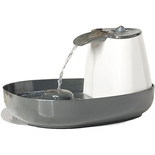 Savic drinkfontein cascade wit - antraciet 1,5 liter