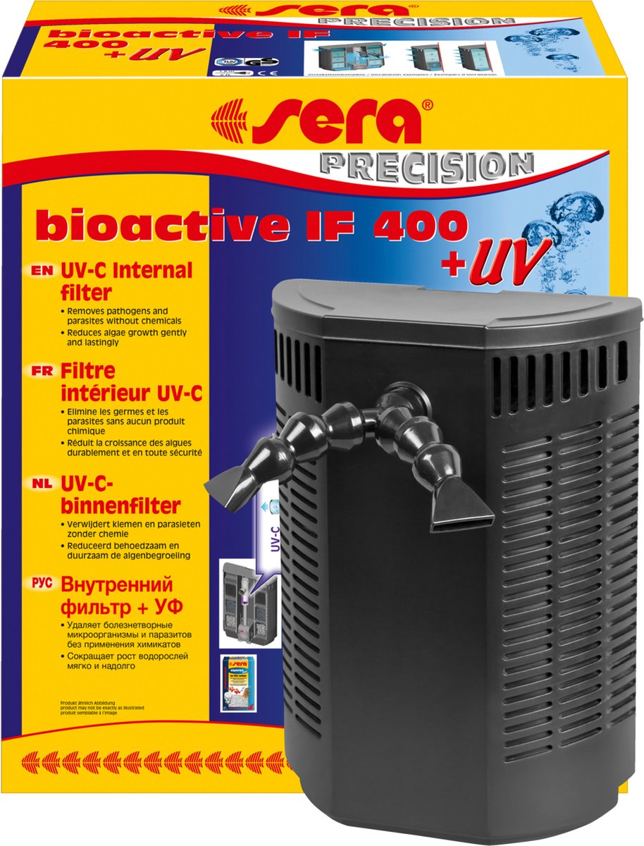Sera binnenfilter Bioactive IF 400 met UV