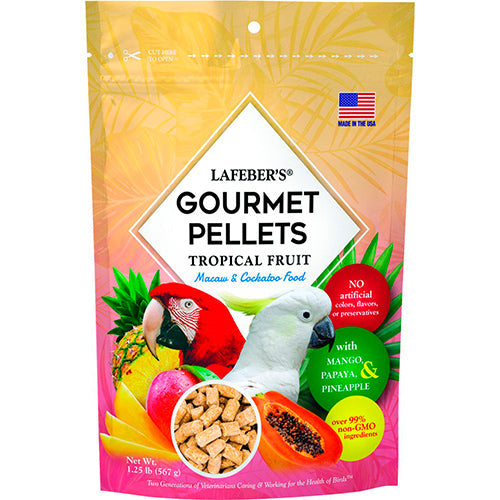 Lafeber Tropical Fruit Gourmet Pellets Macaw - Cocatoo