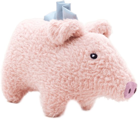 Jack and vanilla puppyspeelgoed BarnYard - biggetje - varken - 18 cm