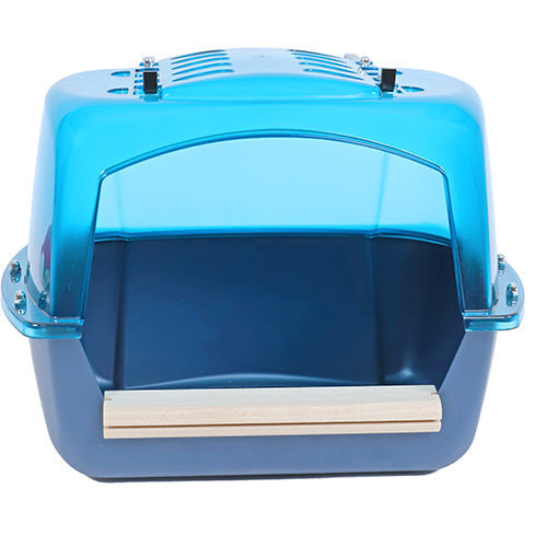 Badhuis papegaai Splash blauw giant XL 34 x 24 x28 cm