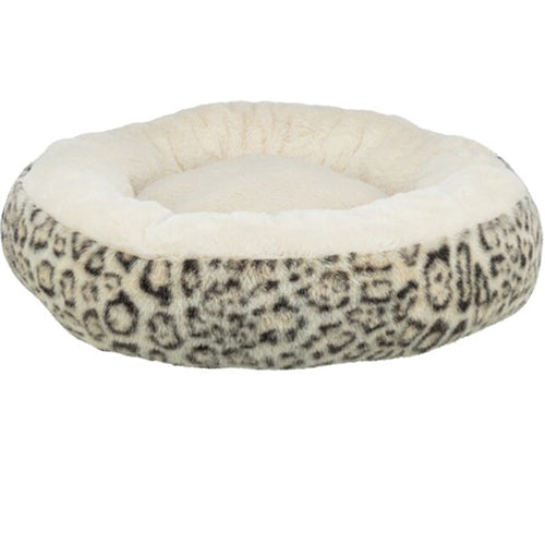 Trixie mand Leo rond bruin - crème - 50 cm