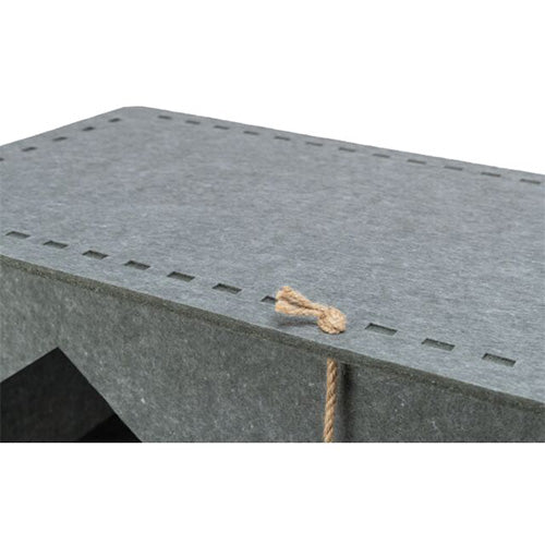 Trixie Shelter Lene – Katzenhaus aus Filz – Maße: 54×30×35 cm