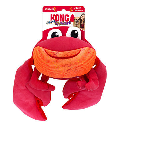 Kong hond shakers shimmy crab medium 40 cm