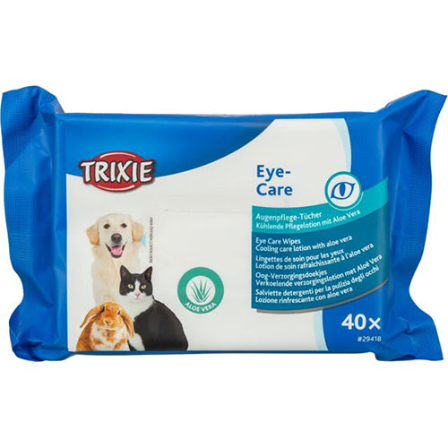 Trixie Augenpflegetücher – 40 Stück