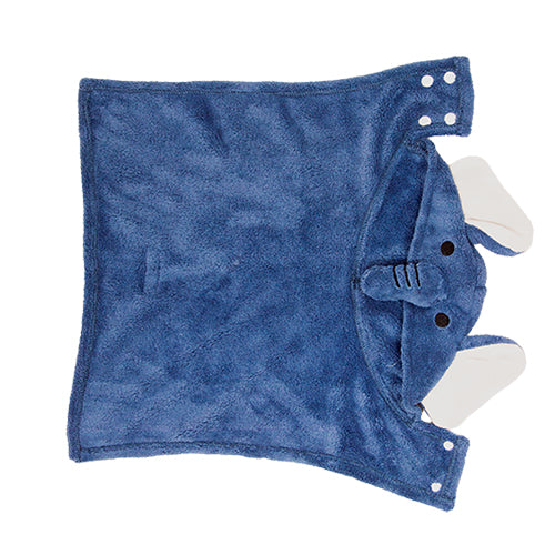 Animal Boulevard SPA Hondenbadjas Badcape Olifant Donkerblauw - Verkrijgbaar in 4 maten