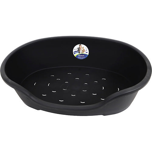 Moderna Domus Plastic Hondenmanden - Zwart of Grijs - 4 Maten