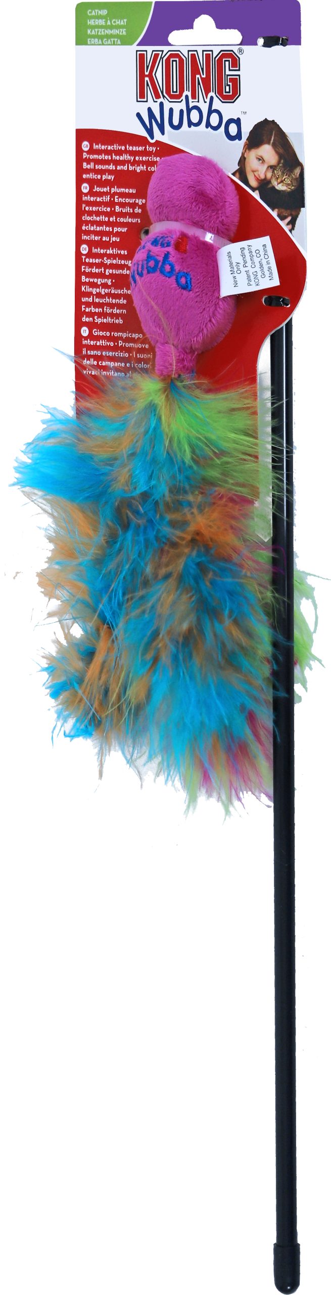 Kong Cat Wubba Boa-Stab - 45,5 x 4 x 4 cm