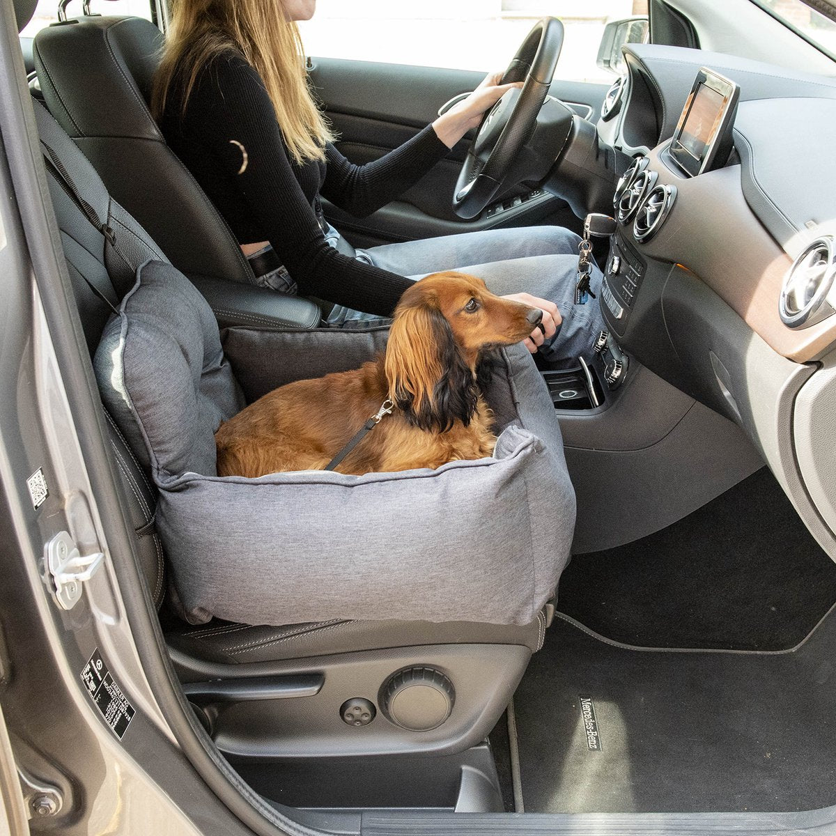 Jack And Vanilla - Autostoelen - Bizou Autostoel - Donkergrijs - 53cm