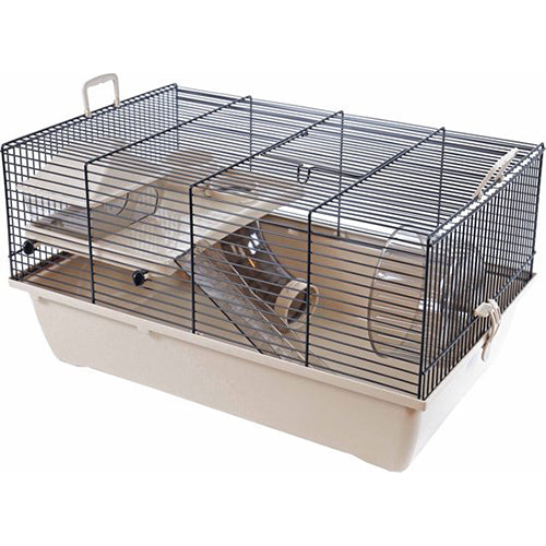 Interzoo Pinky1 Mocca - Hamsterkooi - 50 x 33 x 27 cm