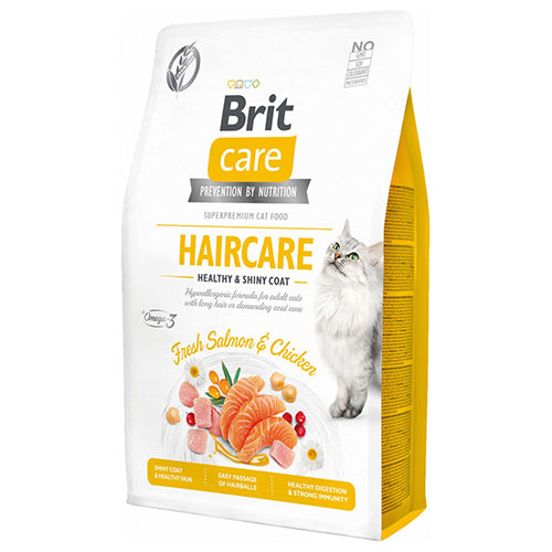 Brit Care Cat - Haarpflege für ein gesundes und glänzendes Fell 2 kg