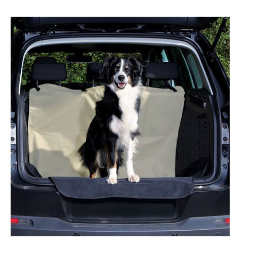 Trixie Kofferbakhoes met bumperbescherming beige en zwart