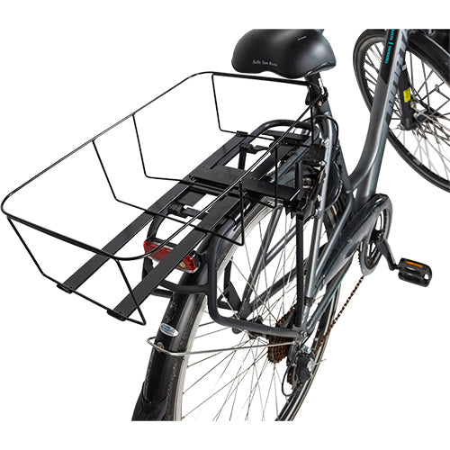 Animal Boulevard Travel Fietsmand & Draagtas Voor Achteraan - Grijs - 32x48x45 cm