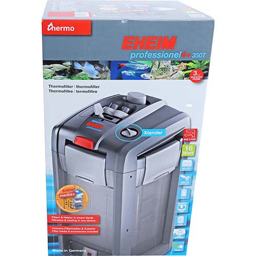 Eheim buitenfilter Professional 4+ thermo, 350 inclusief filtermassa