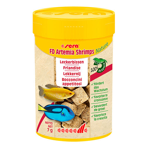 sera FD Artemia Shrimps Nature - 100 - 250 ml
