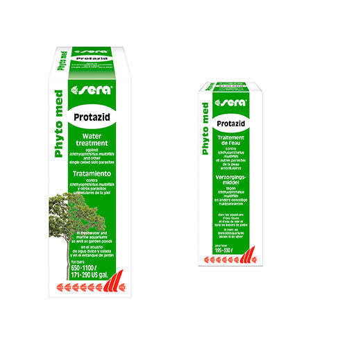 Sera Phyto med Protazid - witte stip - chilodonella