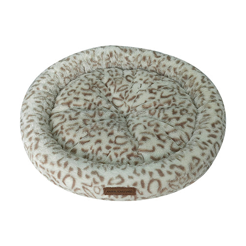 Animal Boulevard Sneeuwluipaard Katten of Honden Mand - Wit/Bruin - 48x48x6 cm