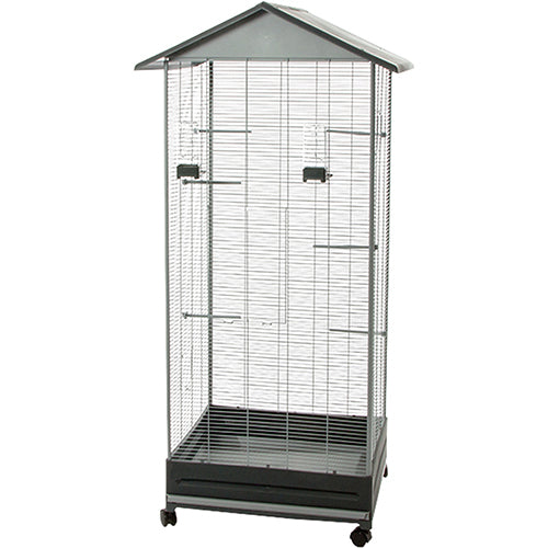Voltrega volière met dak 79 x 67,5 x 167 cm