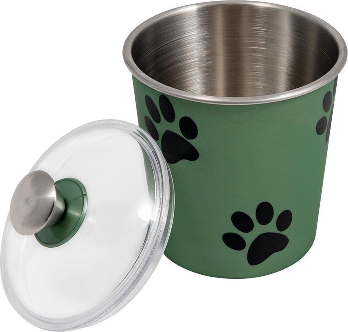 Jack and Vanilla Keksdose aus Edelstahl, Grün, 1,9L Ø16 x 20,5 cm