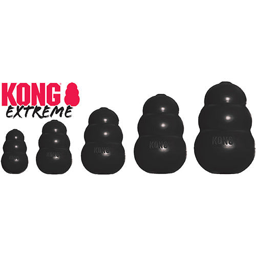 Konge Extreme rubber zwart