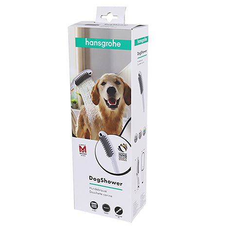 Hansgrohe DogShower handdouche voor de hond 150 3 jet met massagenoppen mat wit