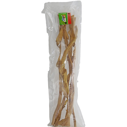 Natuurlijke Snack Rund - Runderkophuid zonder haar in diverse lengtes